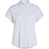 Vila Topi & Bluze Lulana Shirt - Cloud Dancer Modra Cene