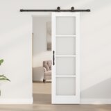 vidaXL Klizna vrata s kutijom 'ORKDAL'Bijela 61x198.5 cm | shoptok.hr