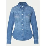 Guess Jeans srajca Equity W4RH76 D59K2 Modra Slim Fit