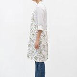 Linen Tales Lanen predpasnik White Botany – | Shoptok.si