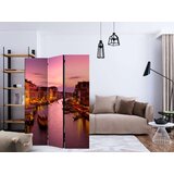  Paravan u 3 dijela - City of lovers Venice by night [Room Dividers] 135x172 | shoptok.hr