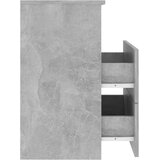  Noćni ormarići 2 kom siva boja betona 50 x 32 x 60 cm | shoptok.hr