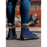 Ombre Men's shoes sneakers in combined materials - navy blue | shoptok.hr