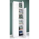 MID.YOU Omara Za Oblačila Lona Xxl, Bela | Shoptok.si