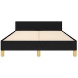  Okvir kreveta bez madraca crni 120 x 200 cm od tkanine | shoptok.hr