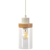  Visilica na sajli WOODNEST 3xE27/15W/230V borovina/krem Slike