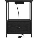  Noćni ormar 2 pcs Crni hrast 42 x 41 x 56 cm Konstruirano drvo | Eponuda.com