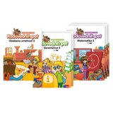  RADOVEDNIH PET 5, komplet C, komplet treh samostojnih delovnih zvezkov (SLO, MAT, GUM) za 5. razred | Shoptok.si