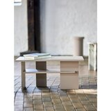 Bloomingville Siva klubska mizica 50x90 cm Norvida – | Shoptok.si
