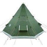 Šator tipi za kampiranje za 4 osobe zeleni vodootporni | shoptok.hr