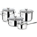 Lagostina set posod Smart, 9kos, indukcija, inox | Shoptok.si