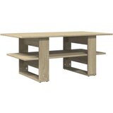 Maison Chic Klubska mizica - kavna mizica - Nizka mizica sonoma hrast 102x55x42 cm inženirski les, (21752880) Cene