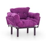 Atelier Del Sofa fotelja nitta single purple
