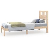  Okvir za krevet od borovine 75 x 190 cm mali jednokrevetni | shoptok.hr