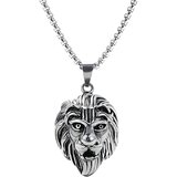 Ogrlica Lion - Srebrna KP21233 | shoptok.hr