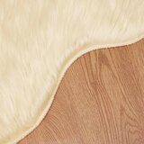  Tepih od umjetne ovčje kože TAFALLA Krem 80 x 120 cm Poliester | shoptok.hr