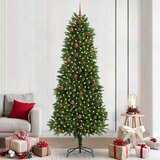  Božićno drvce s 300 LED svjetlima s stalakom Zelena 240 cm PE | shoptok.hr