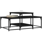  Stolić za kavu crni 102 x 60 x 45 cm konstruirano drvo | Eponuda.ba