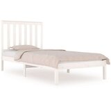  Okvir za krevet od borovine bijeli 75x190 cm 2FT6 jednokrevetni | shoptok.hr