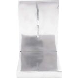 vidaXL držač za knjige Set od 2 Srebrna Aluminij 11 x 14 x 17.5 cm | shoptok.hr