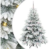  Umjetno božićno drvce s stalakom Bijelo 150 cm PE i PVC | shoptok.hr