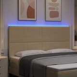  LED glava kreveta Siva zelena 180 cm Kordura tekstil | Eponuda.com