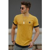 Madmext T-Shirt - Yellow - Regular fit cene