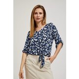 Moodo Women's patterned blouse - black Cijene