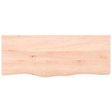 Stolna Mizna plošča 100x40x2 cm neobdelana trdna hrastovina, (20979477) | Shoptok.si
