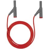 Beha Amprobe Varnostni merilni kabel [ lamelni vtič 4 mm - lamelni vtič 4 mm] 2 m rdeče barve FTF000307111, (20461351) | Shoptok.si