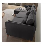 Atelier Del Sofa Kutna sofa Flexy Relax, 285 x 150 x 100 cm, Antracit | Eponuda.ba