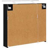  Kopalniška ogledalna omara Črna Orehovina 80 x 14.5 x 70 cm, (5000233134) | Shoptok.si