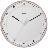Braun BC 17 PW rosa /weiß Quarzwanduhr, analog Cijene