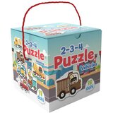 Mađarski proizvođač 2-3-4 komadni puzzle - Vozila Cijene