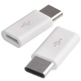  micro USB-B / USB-C, 2.0, bela, 2 kos 2/1 Cene