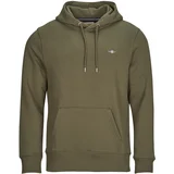 Gant REG SHIELD HOODIE Kaki