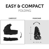 Hauck kolica Walk N care Air Set Black | shoptok.hr