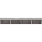TV ormarići s LED svjetlima 2 kom boja hrasta 100x30x30 cm | shoptok.hr