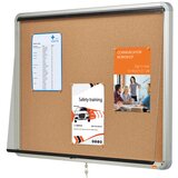  PLOČA OGLASNA PLUTO-STAKLENA KRILNA VRATA 100X75,2X7,7CM NOBO 1902564 | shoptok.hr