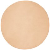 vidaXL Faux Rabbit Fur Rug Sivo-smeđa Ø 160 cm Poliester | shoptok.hr