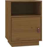  Nočna omarica 2 kosa medeno rjava 40x34x55 cm trdna borovina, (20733484) | Shoptok.si