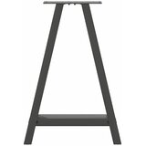  Noge za blagovaonski stol A-oblika 2 kom antracit 60 x (72-73) cm čelik | shoptok.hr