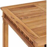  Vrtni blagovaonski stol 80 x 80 x 80 cm od masivne tikovine | shoptok.hr