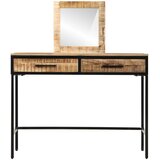  Toaletni stol Smeđa 100 x 40 x 120 cm Čvrsto drvo manga | Eponuda.ba