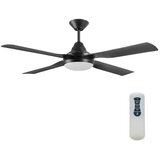  Lucci air 212899 - LED prigušiva ventilator MOONAH 1xGX53/21W/230V crna + daljinski upravljač | Eponuda.com