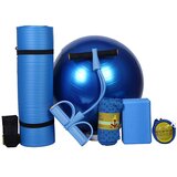SYNERFIT Komplet za jogo Yoga Fit 5 v 1, moder, (5000529199) Cene