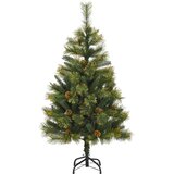  Umjetno Drvo za Božić s Šišarkama Zelena 120 cm | shoptok.hr