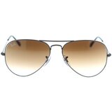 Ray-ban Aviator Gradient RB3025 004/51 S (55) Srebrna/Rjava Cene