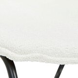 MID.YOU FOTELJ, krem barve, črna les, kovina, tekstil | Shoptok.si