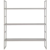 House Nordic Svetlo siva večnivojska kovinska polica 48 cm Beja – | Shoptok.si